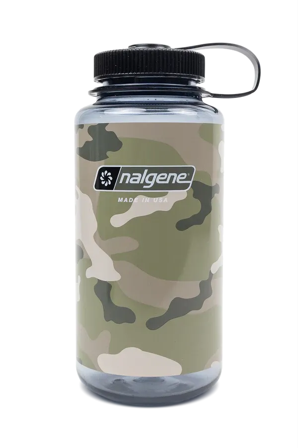 32oz Wide Mouth Camo Print Bottles