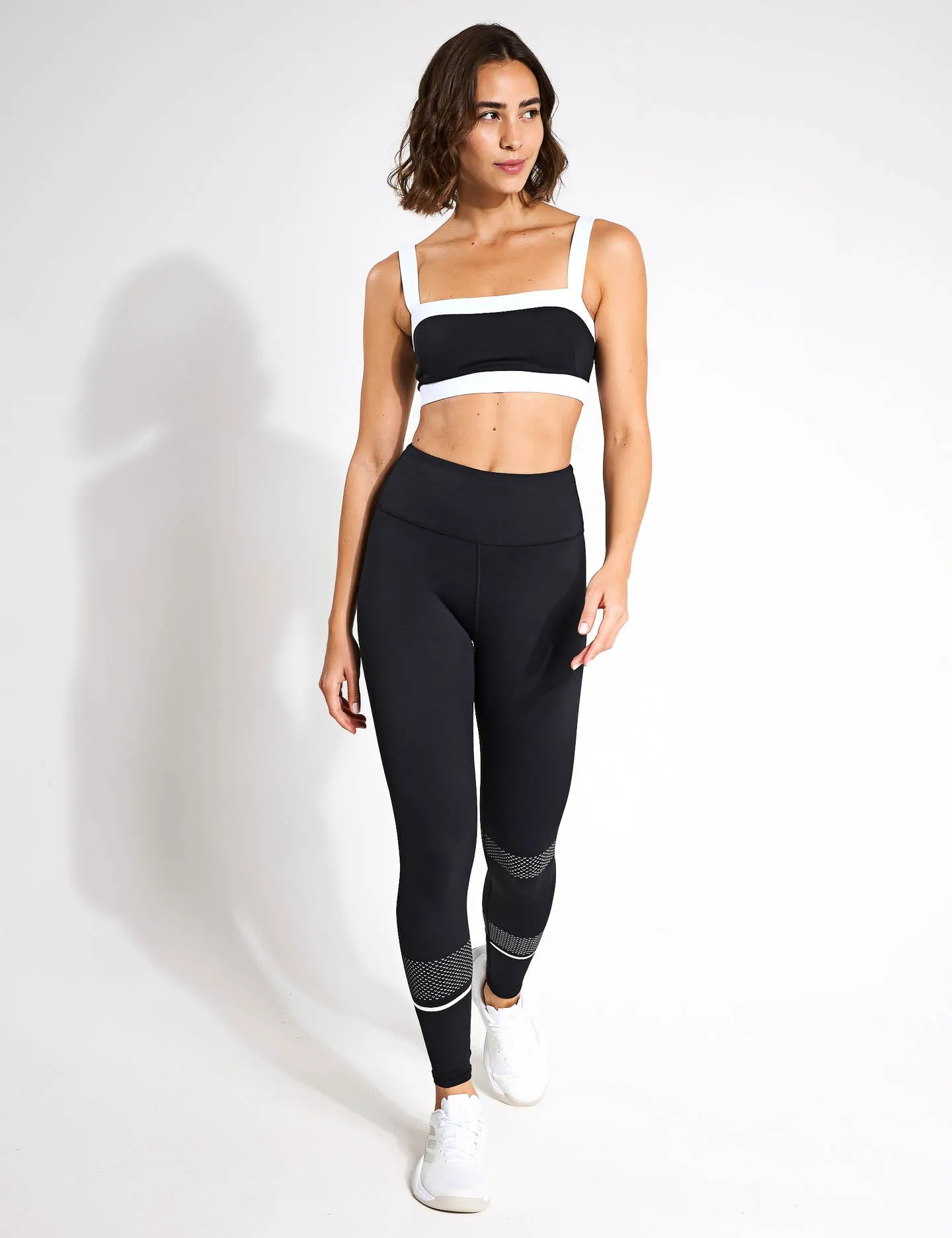 Activate Full Length Legging - Black/White