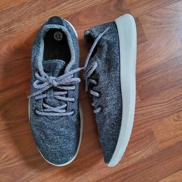 Allbirds WR Wool Runners Sneakers Grey Men's Size 12