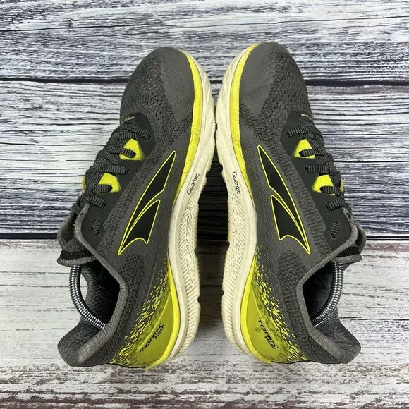 Altra Torin 4 Plush Gray &amp; Green Zero Drop Sneakers, Men’s Size 11