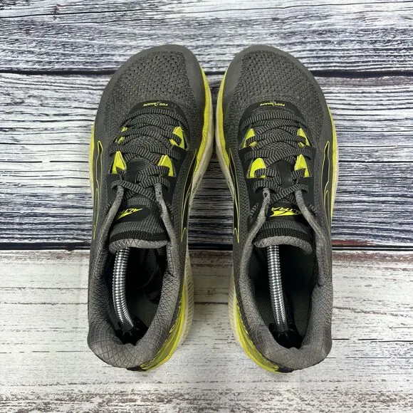 Altra Torin 4 Plush Gray &amp; Green Zero Drop Sneakers, Men’s Size 11