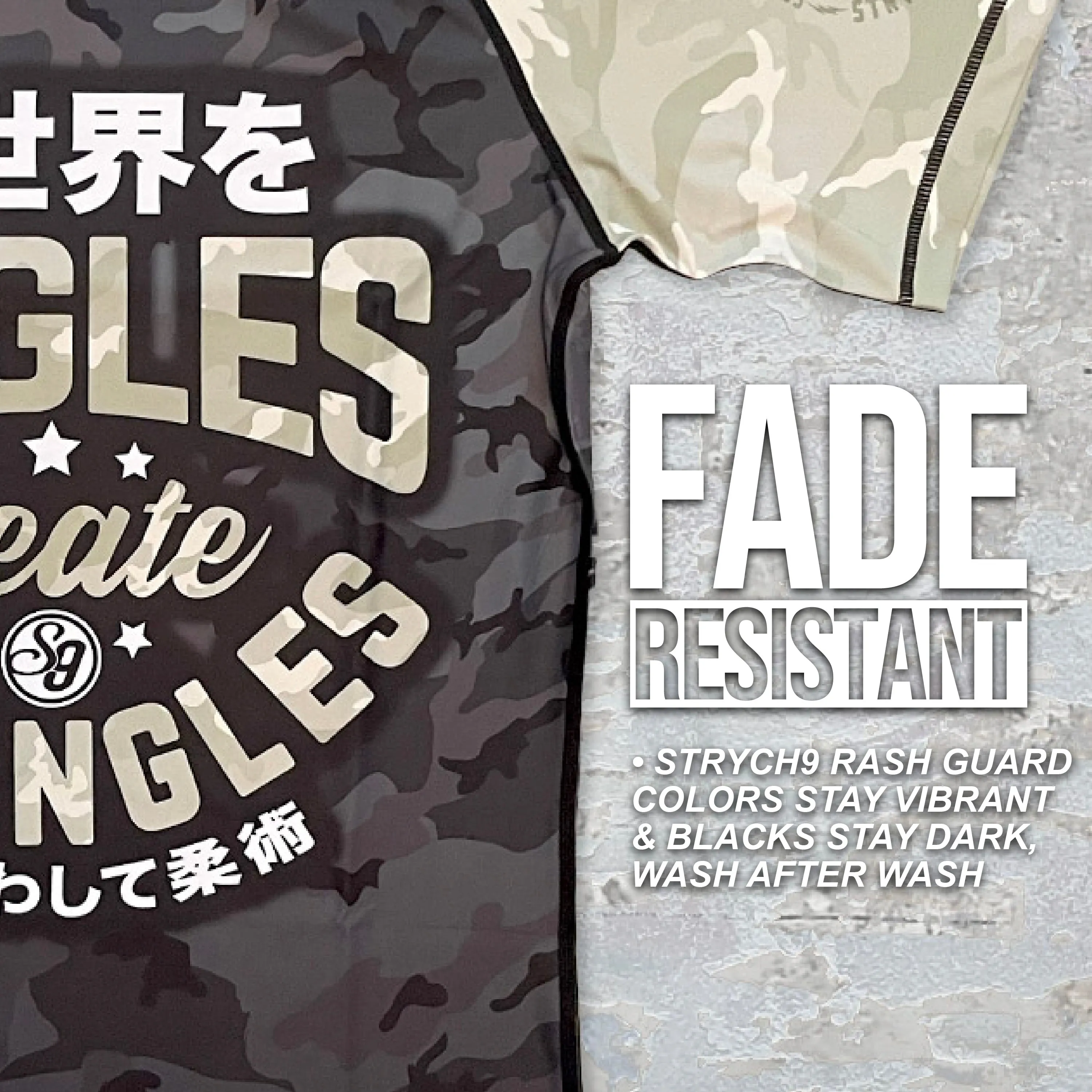 ANGLES CREATE STRANGLES • Rash Guard