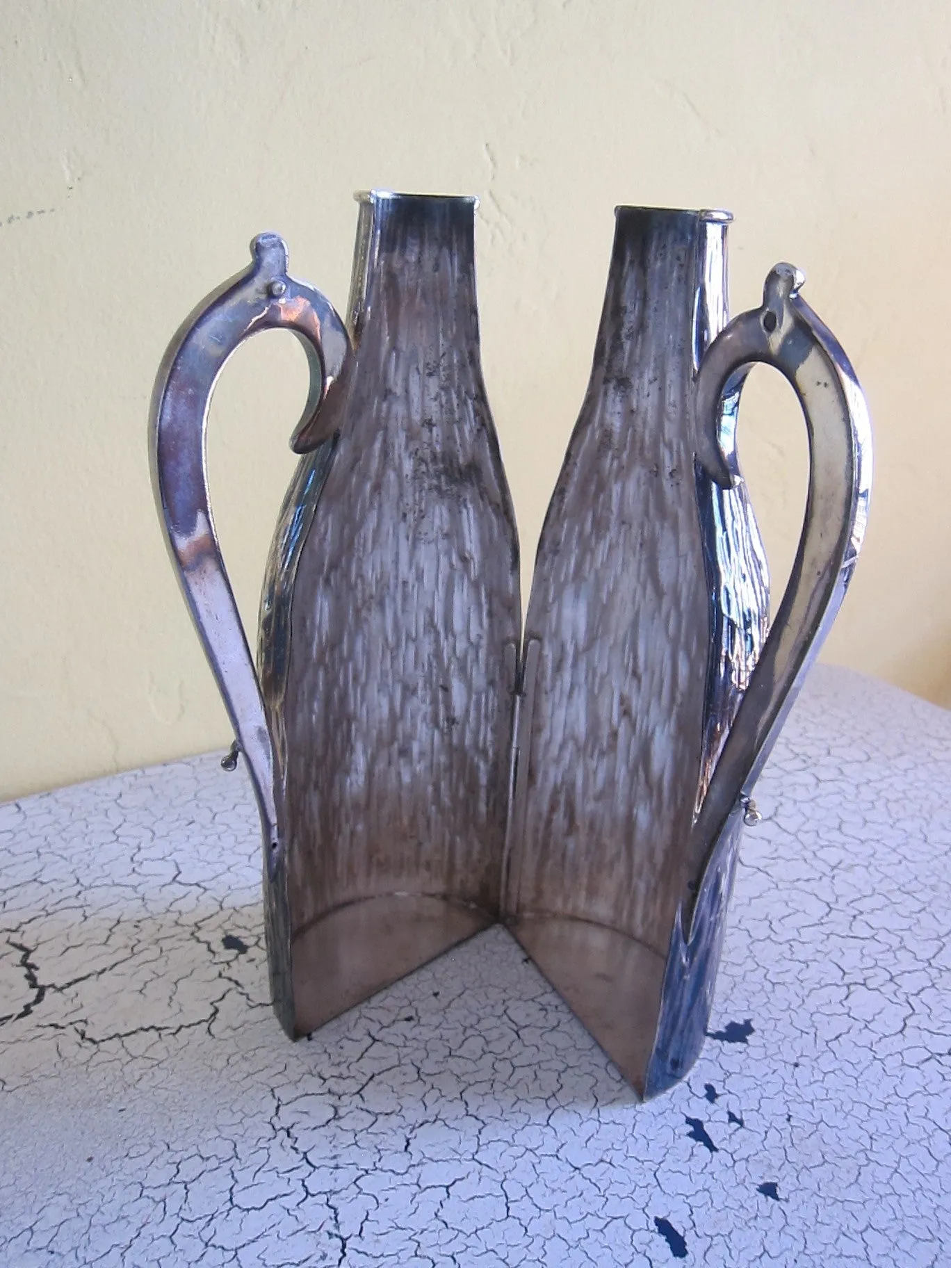 Antique Victorian Wine Bottle Case by Favell, Elliott & Co.