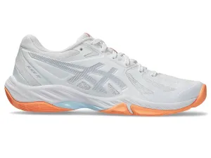 Asics Women's BLADE FF Indoor Shoes in White/Grey Blue