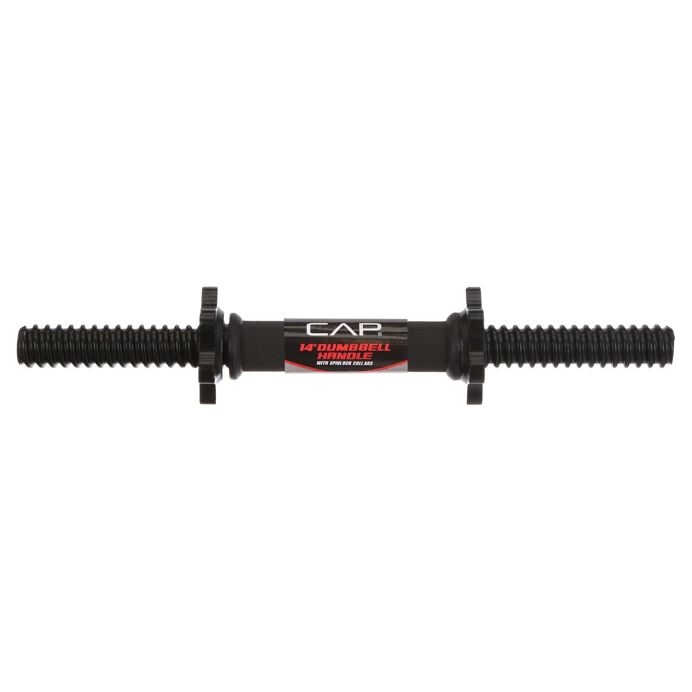 Barbell Standard 14" Dumbbell Handle with Spinlock Collars