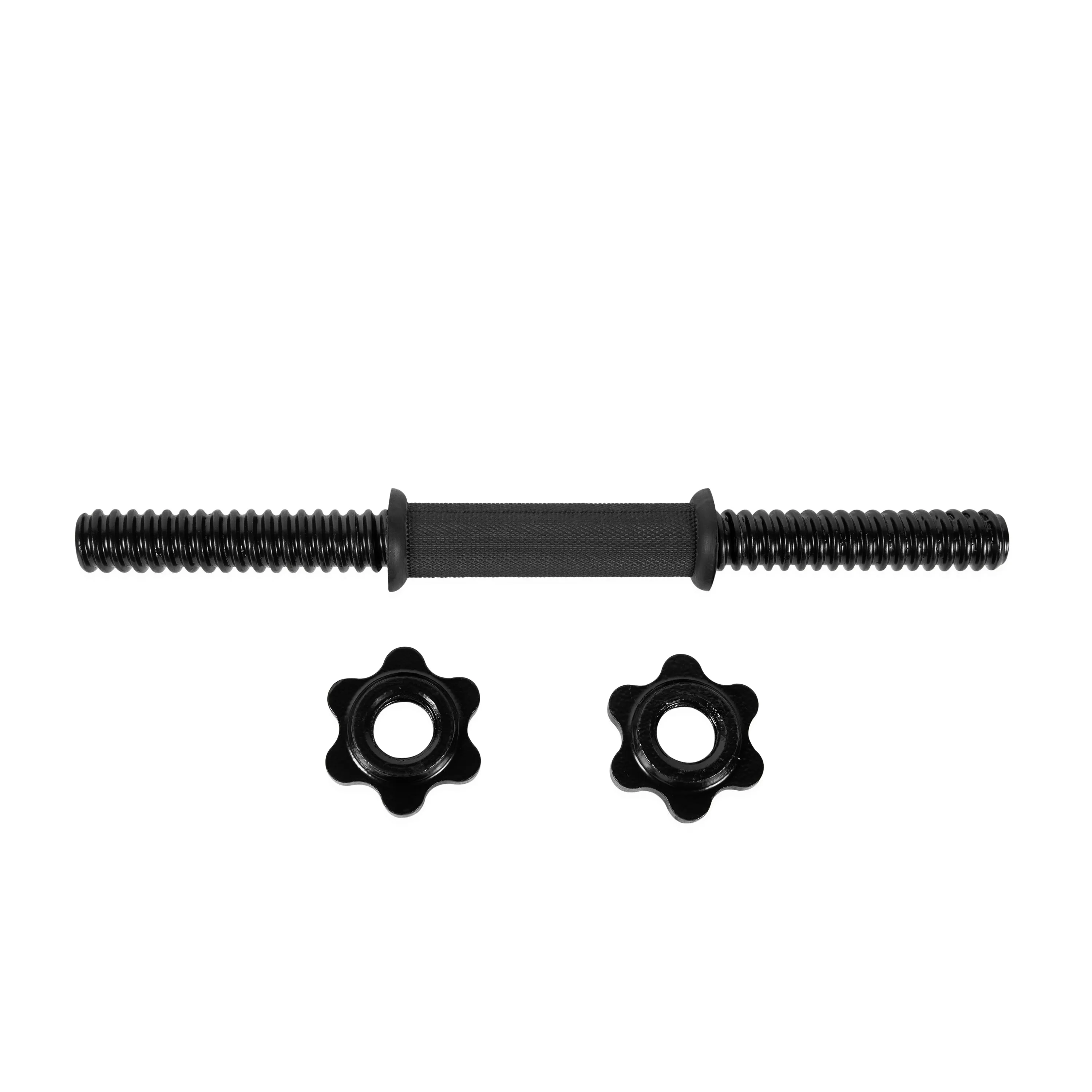 Barbell Standard 14" Dumbbell Handle with Spinlock Collars