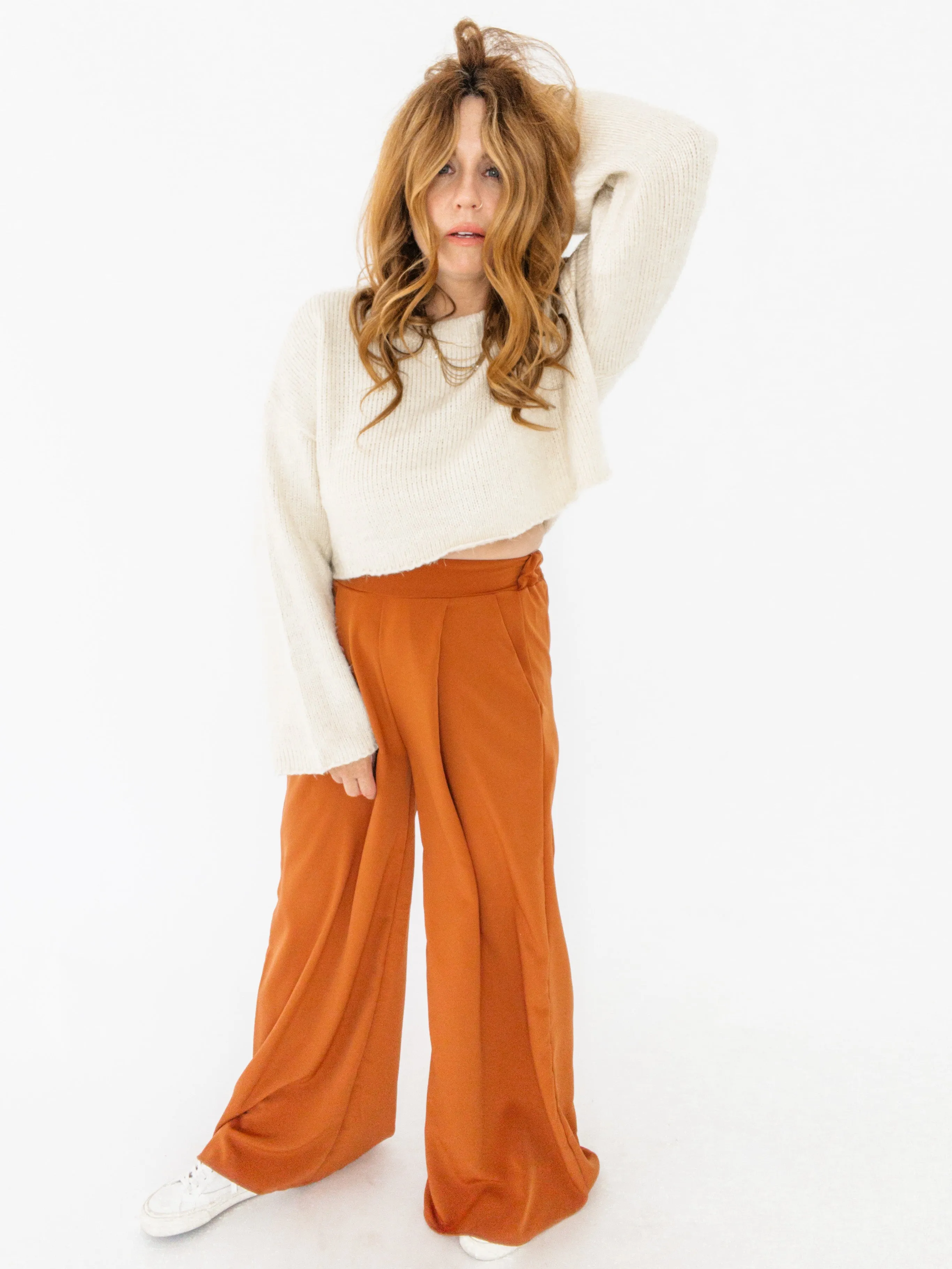 Boss Up Wide Leg Pant