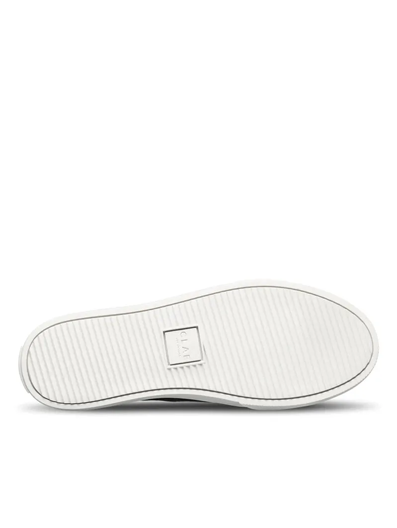 Bradley Venice Black Leather White