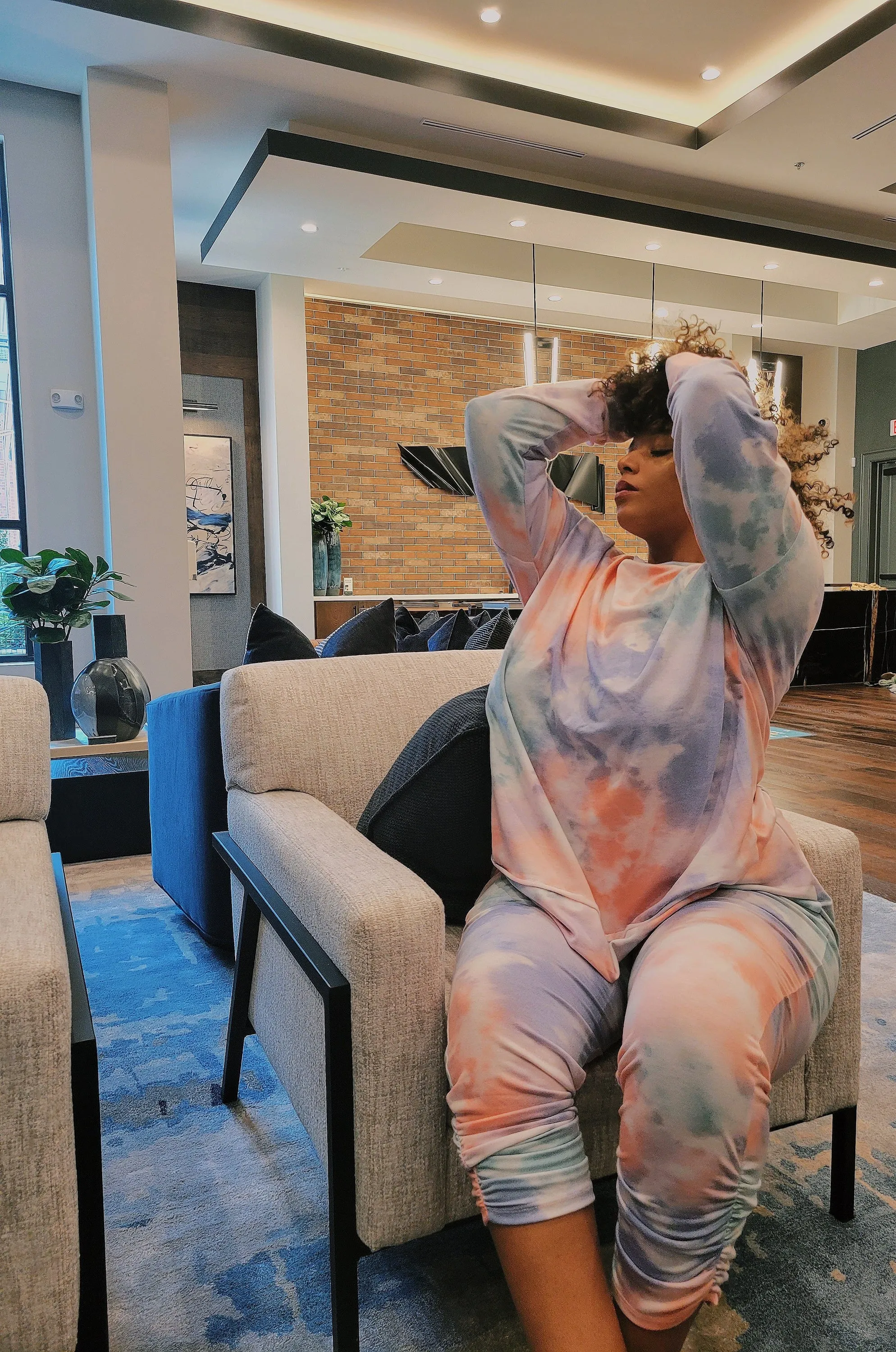 Brenda Tie Dye Jogger