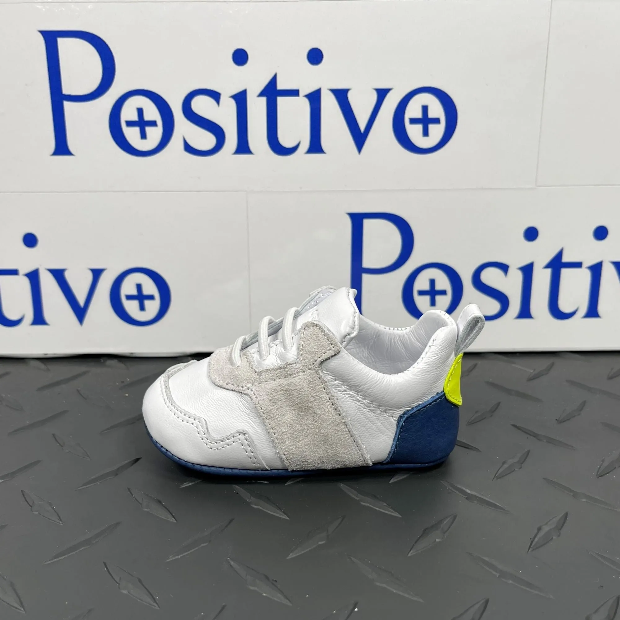 Buscemi Ventura Baby White Trio Sneakers