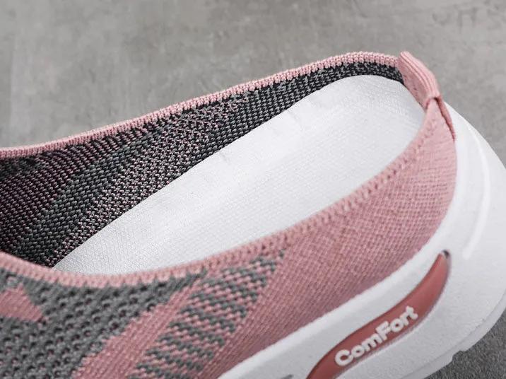 Casual Women's Quick-Drying Low-Top Sneakers with Contrasting Colors
