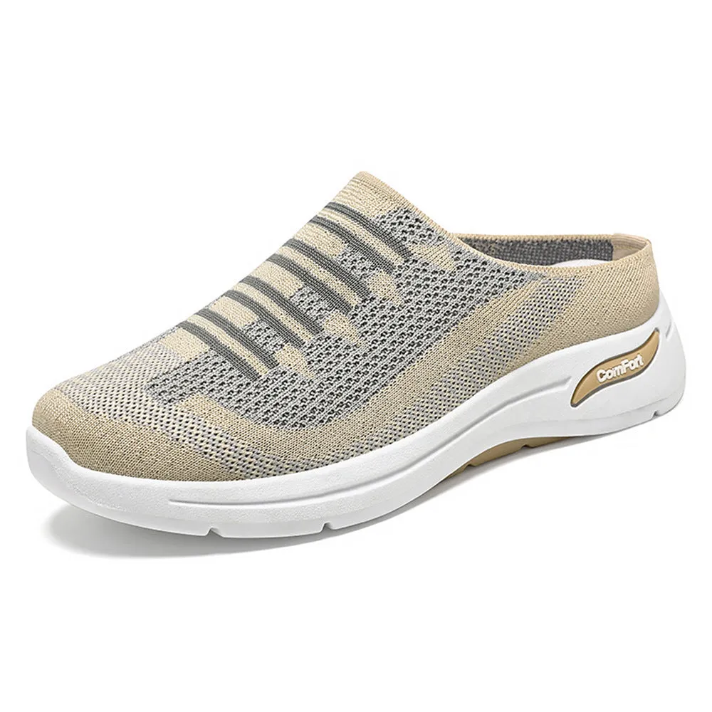 Casual Women's Quick-Drying Low-Top Sneakers with Contrasting Colors