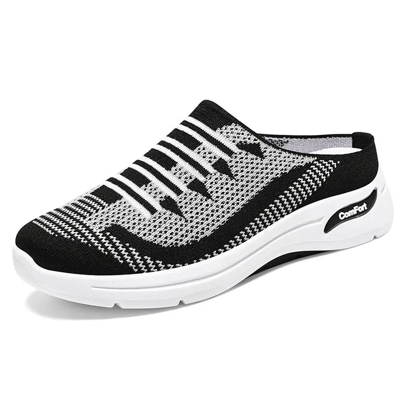 Casual Women's Quick-Drying Low-Top Sneakers with Contrasting Colors