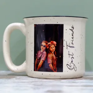 Ceramic Speckled mug 400ml - Custom Photo