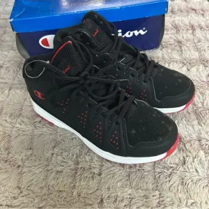 Champion Kids Sneakers Black and Red