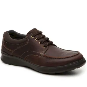 Clarks Dark Brown Cotrell Edge Oxford Mens Size 10.5