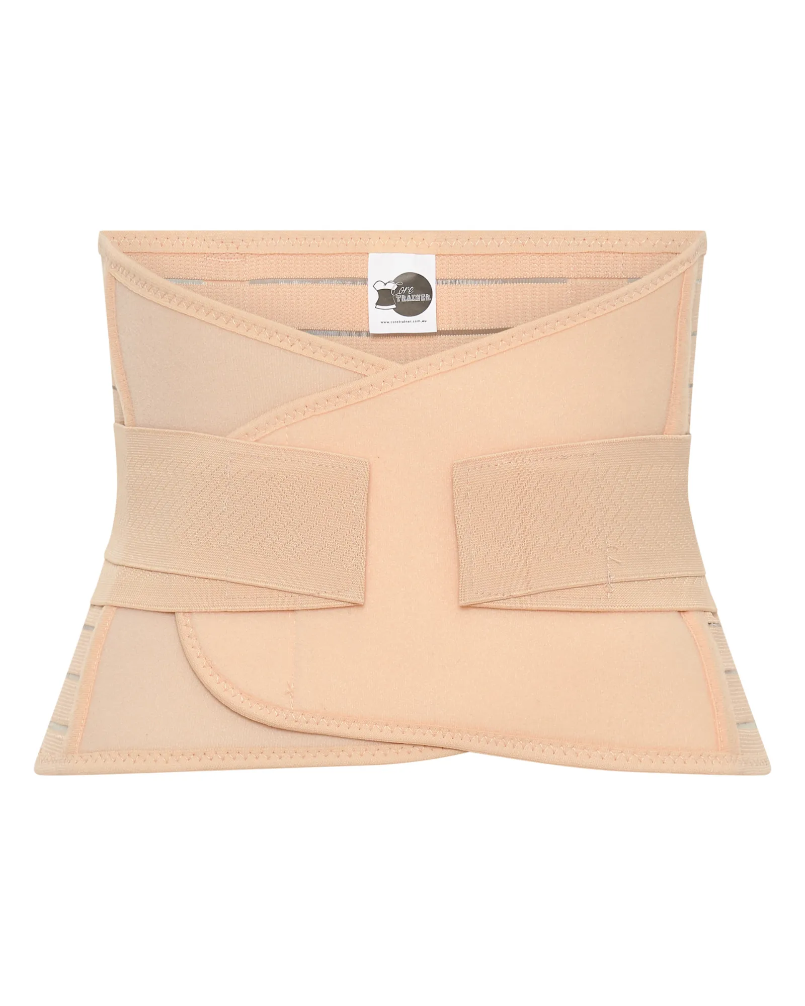 Core Trainer Post Pregnancy Waist and Hip Band 2 Pack Nude