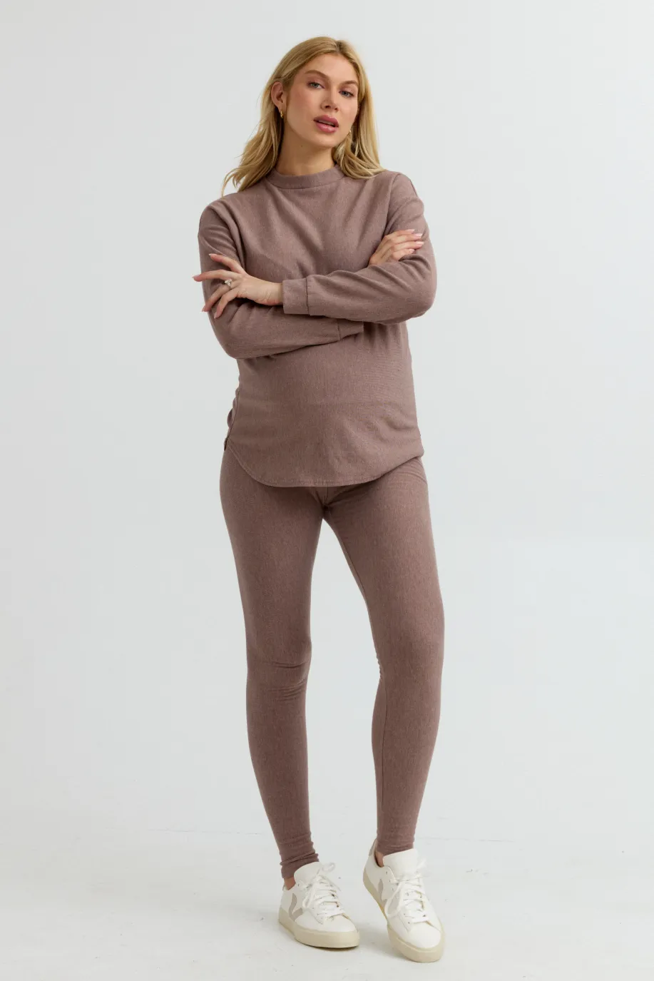 Cozy Fleece Side Zip Sweatshirt