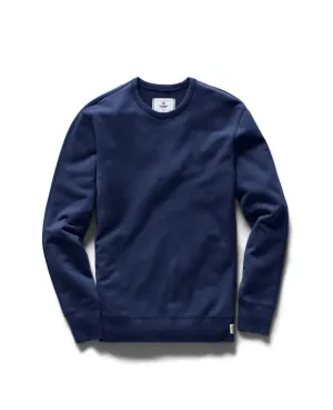 Crewneck Blue Lightweight Terry