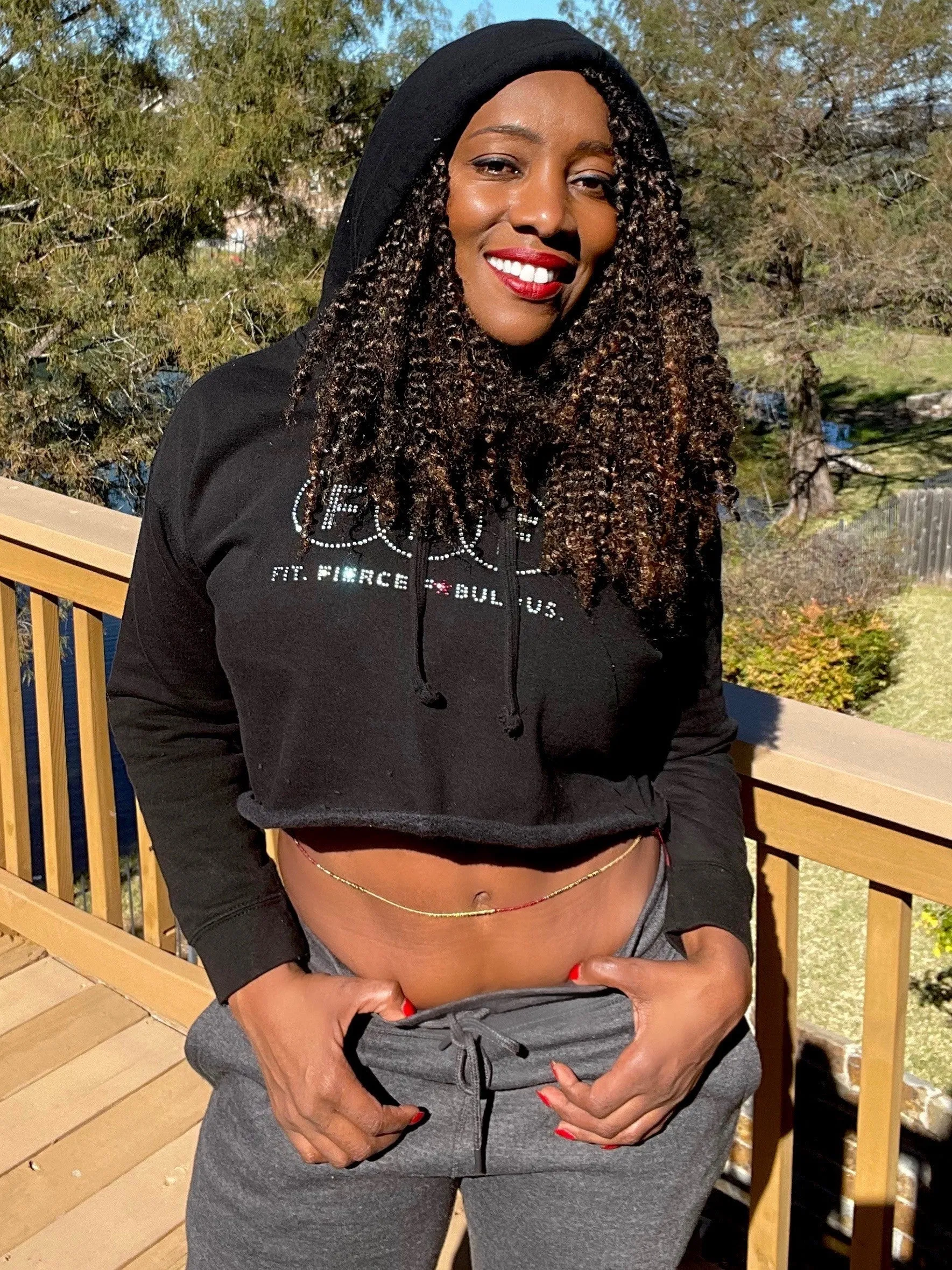 Crop Top Sweatshirt
