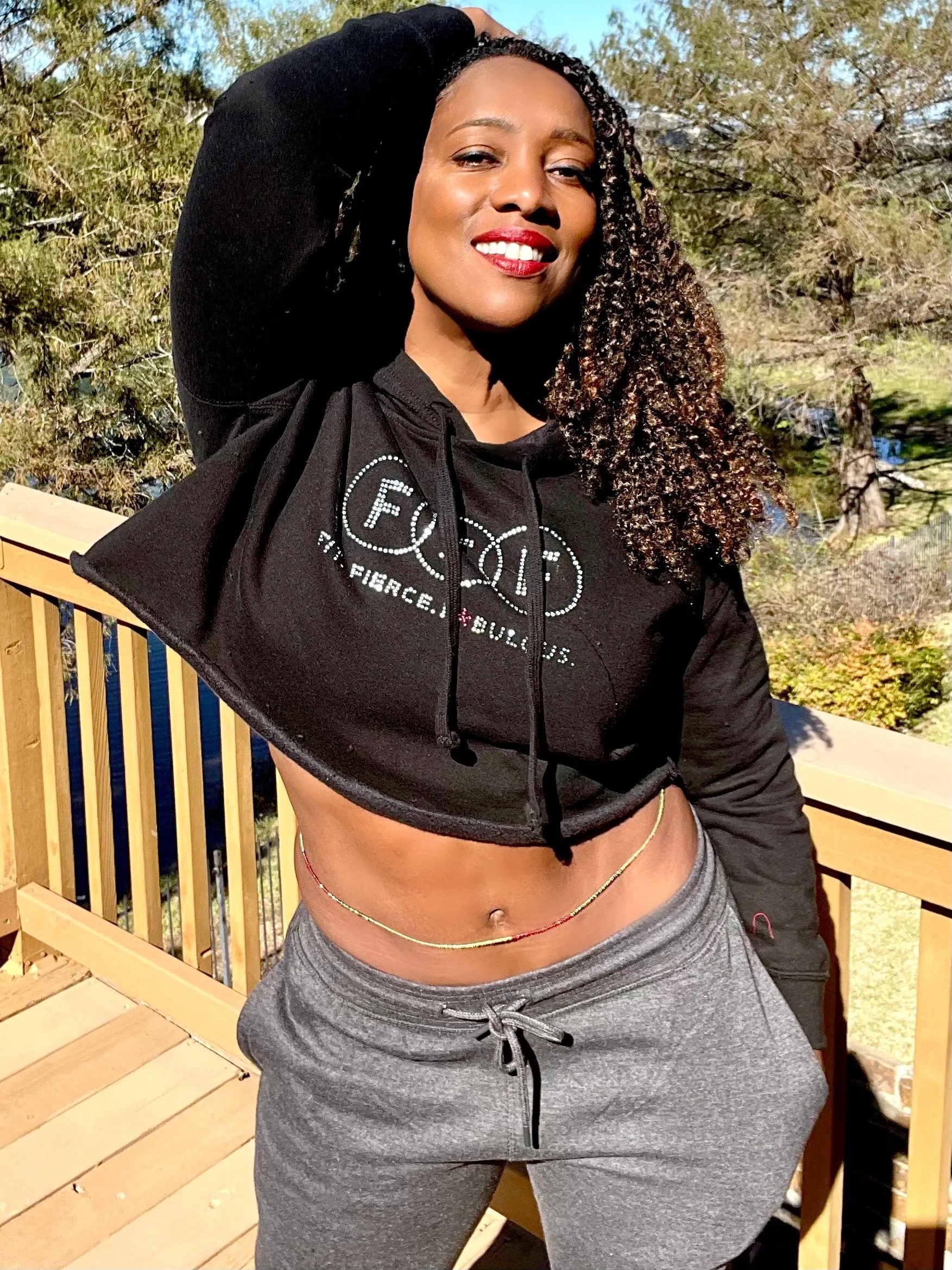 Crop Top Sweatshirt