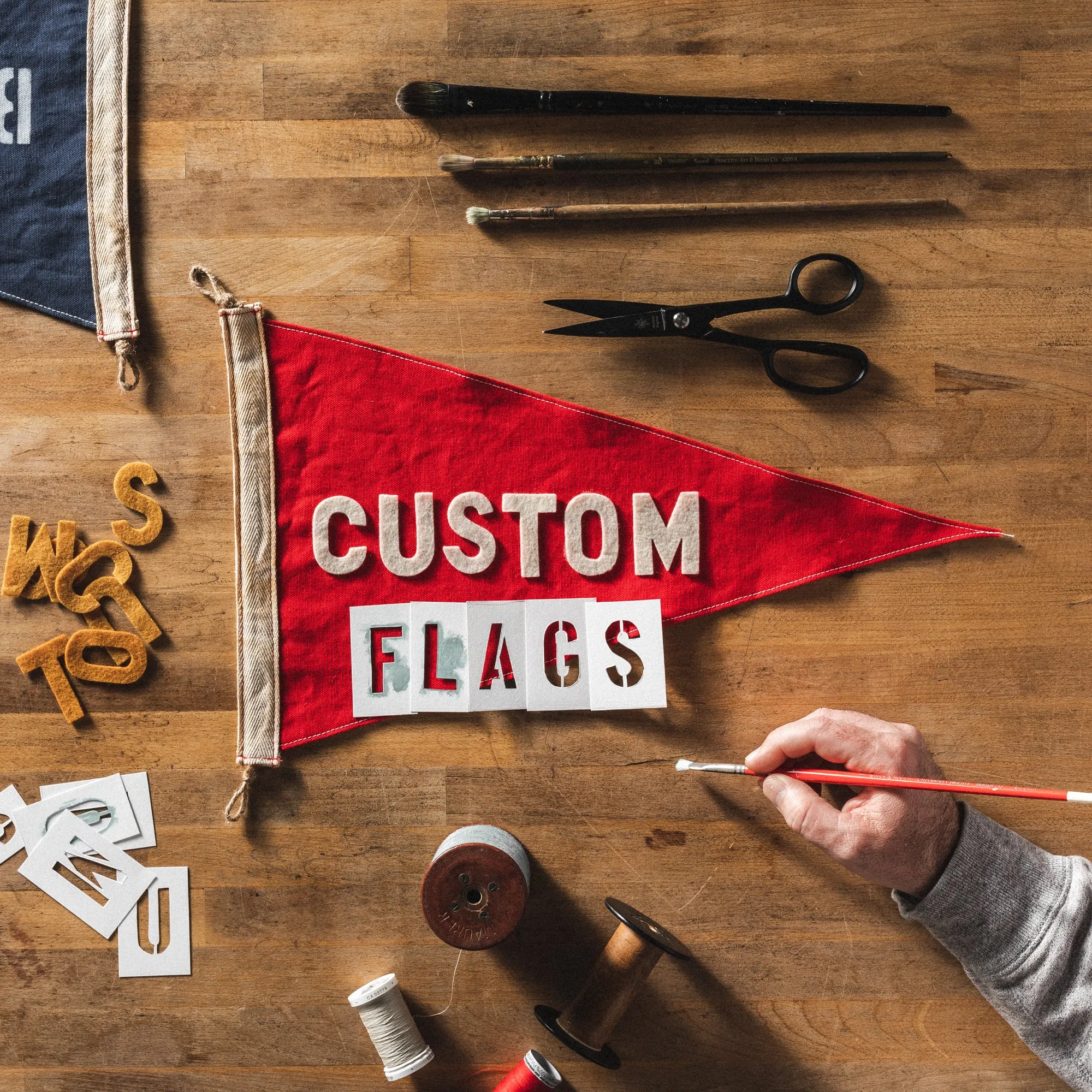 Custom Flag - Pennant