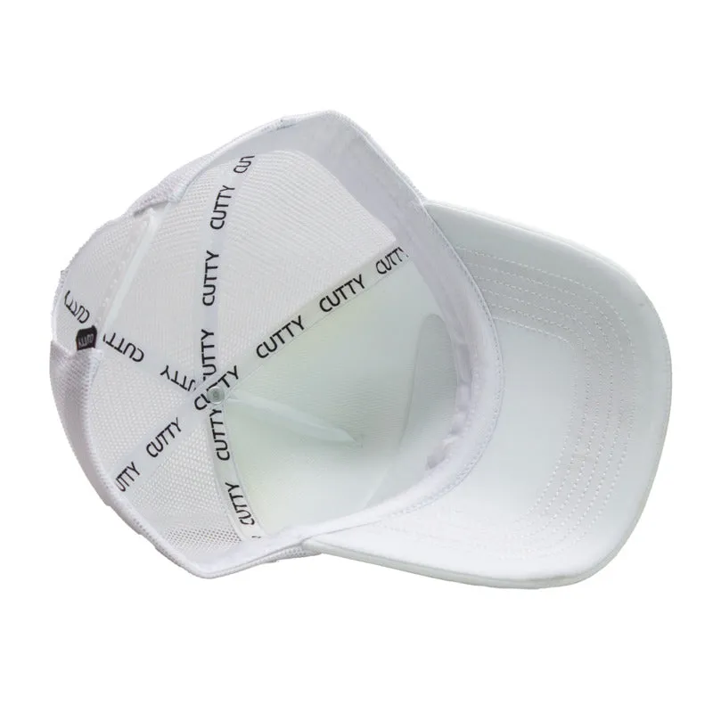 Cutty Men Miller Trucker Cap - White