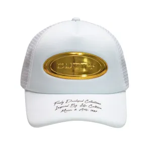 Cutty Men Miller Trucker Cap - White
