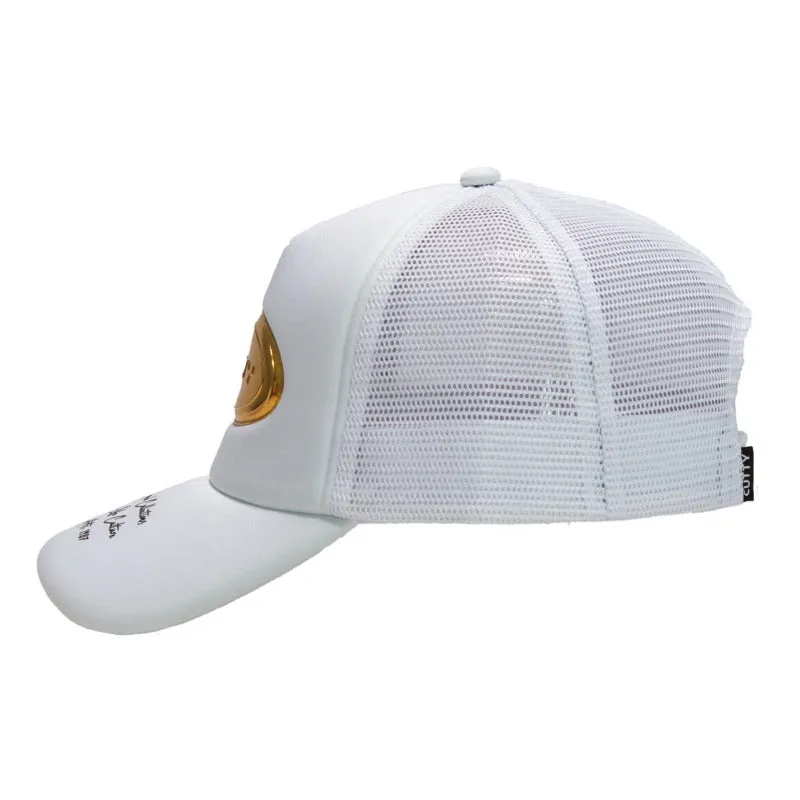 Cutty Men Miller Trucker Cap - White