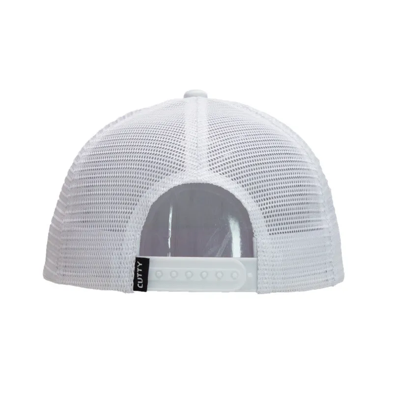 Cutty Men Miller Trucker Cap - White