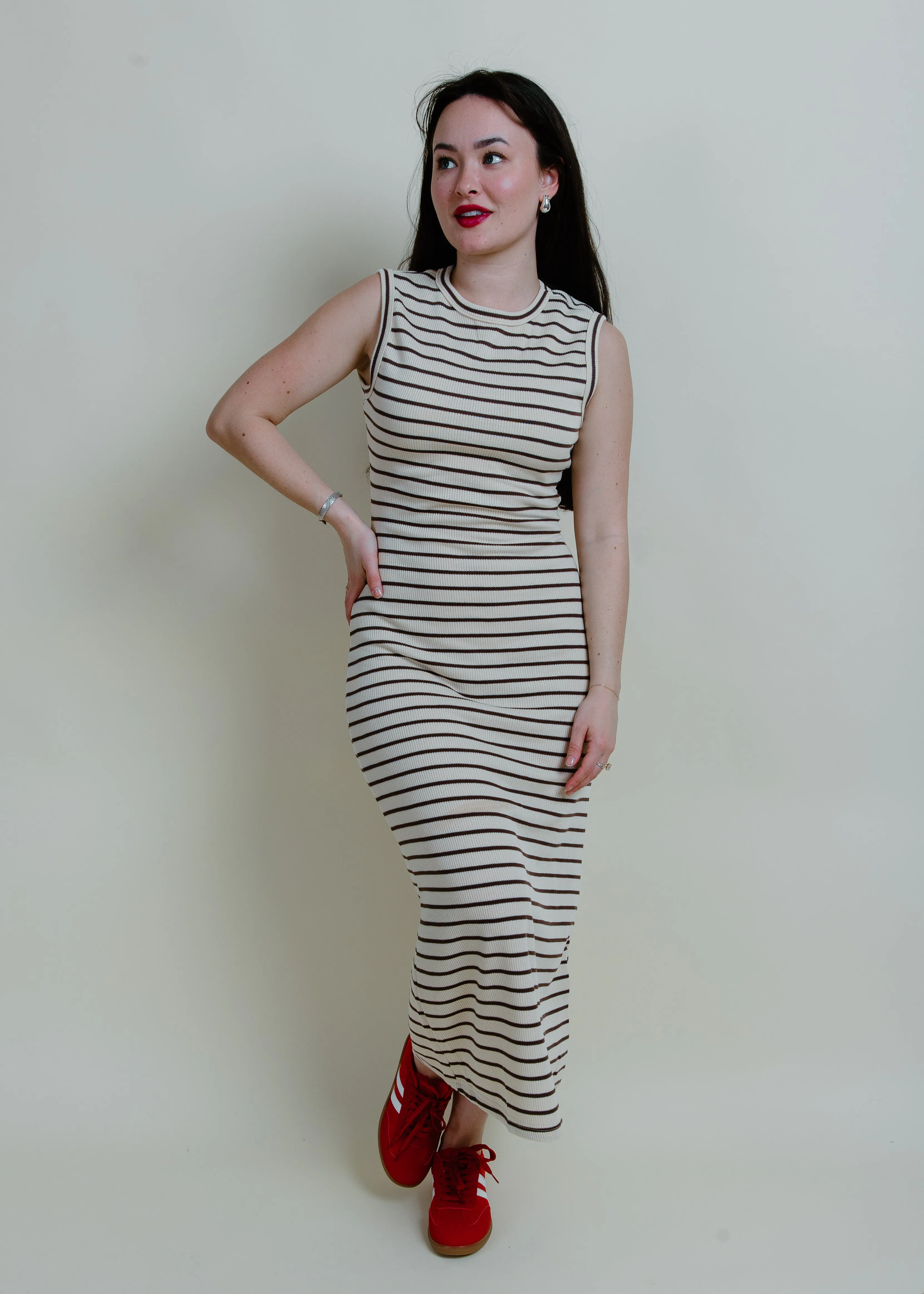 Dimarco Striped Knit Dress