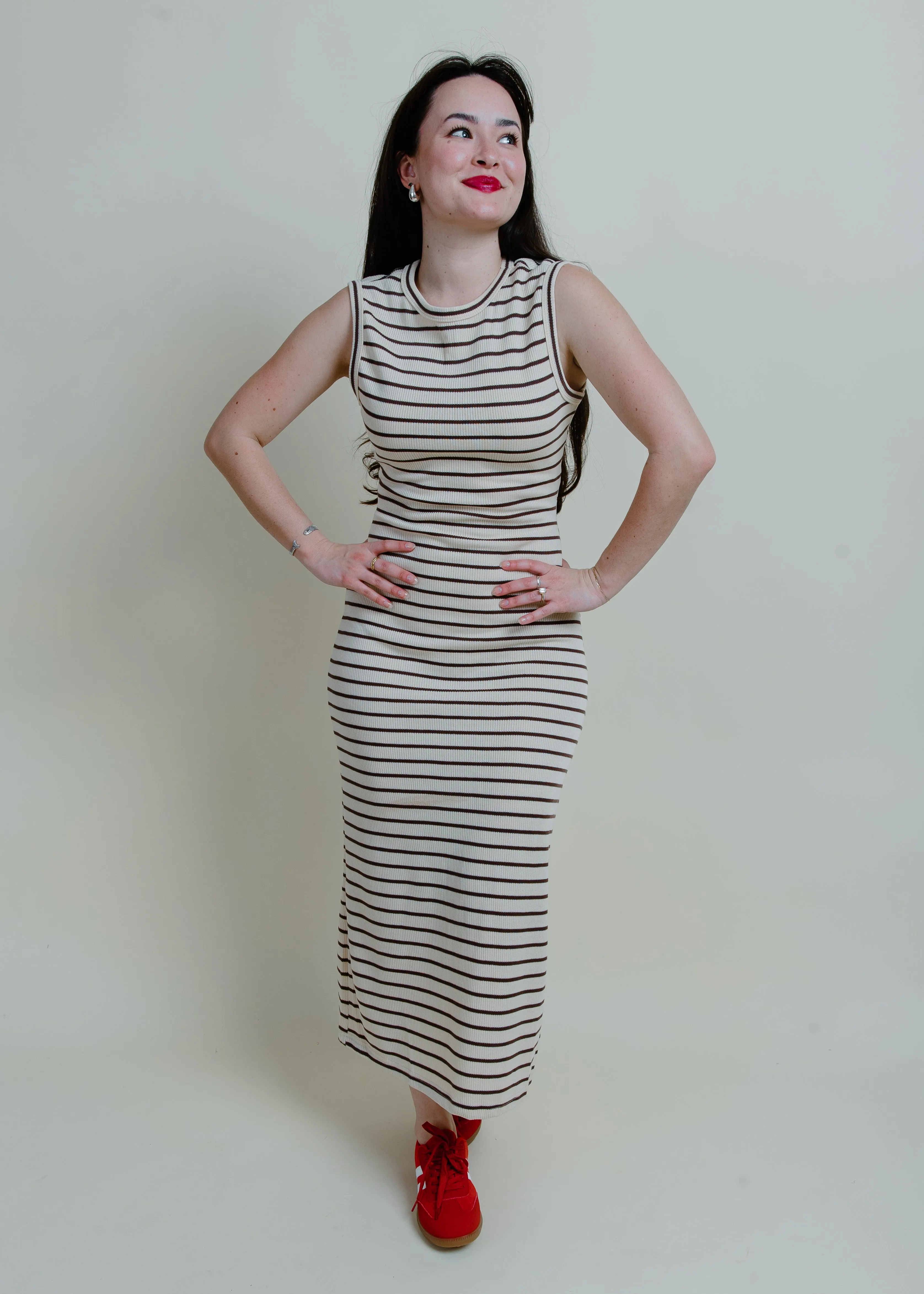 Dimarco Striped Knit Dress