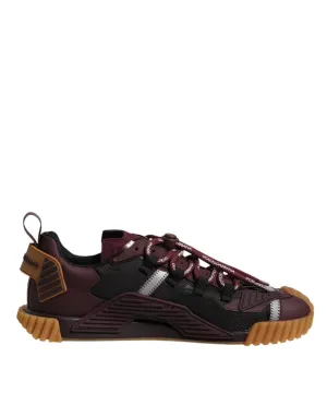 Dolce&Gabbana NS1 Men Multicolor Sneakers Nylon Low Top Athletic Trainer Shoes