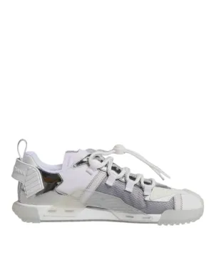 Dolce&Gabbana NS1 Men Multicolor Sneakers Nylon Low Top Athletic Trainer Shoes