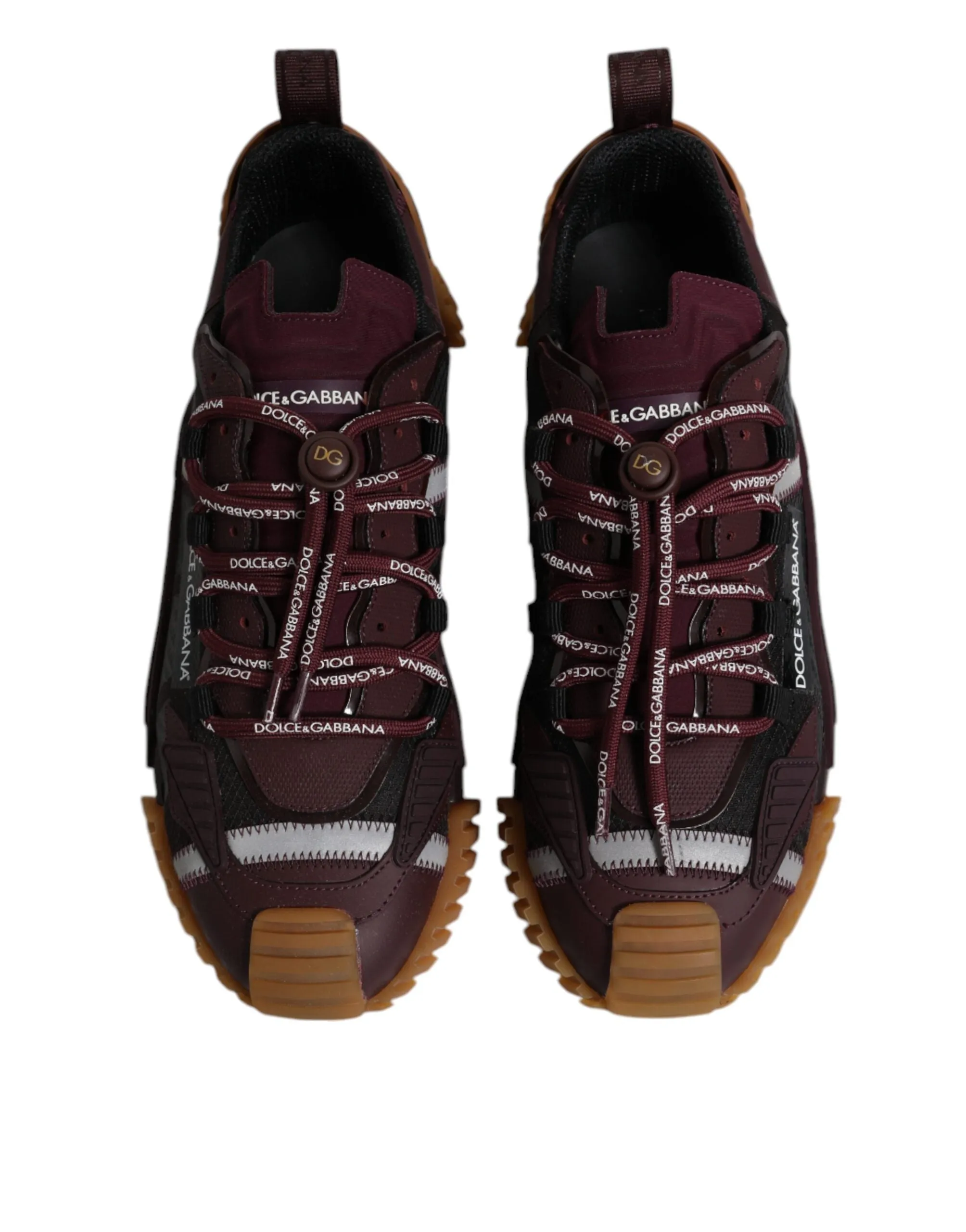 Dolce&Gabbana NS1 Men Multicolor Sneakers Nylon Low Top Athletic Trainer Shoes