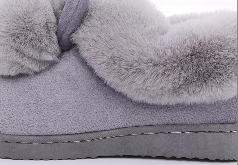 Double Comfy Bunny Slippers