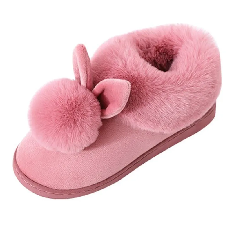 Double Comfy Bunny Slippers