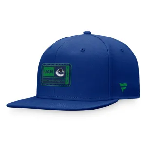 Fanatics Authentic Pro Training Camp SnapBack Hat - Vancouver Canucks