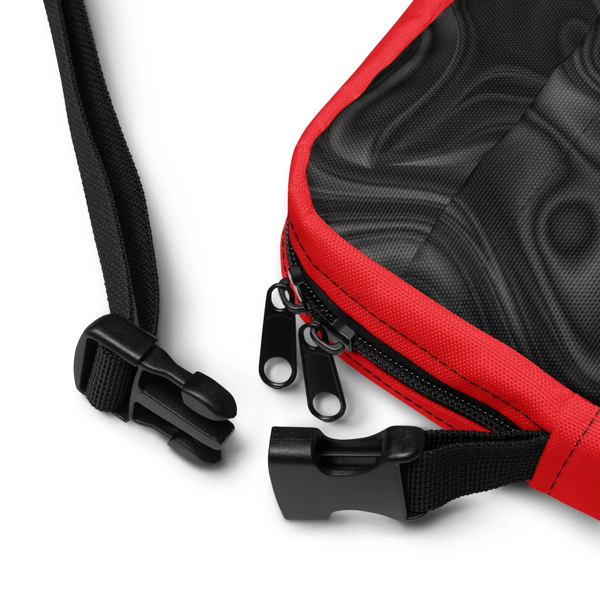 Farris Wheel Street Wear Crossbody Bag (Red)