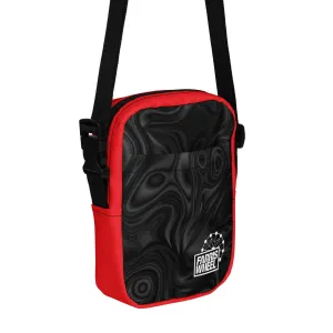 Farris Wheel Street Wear Crossbody Bag (Red)