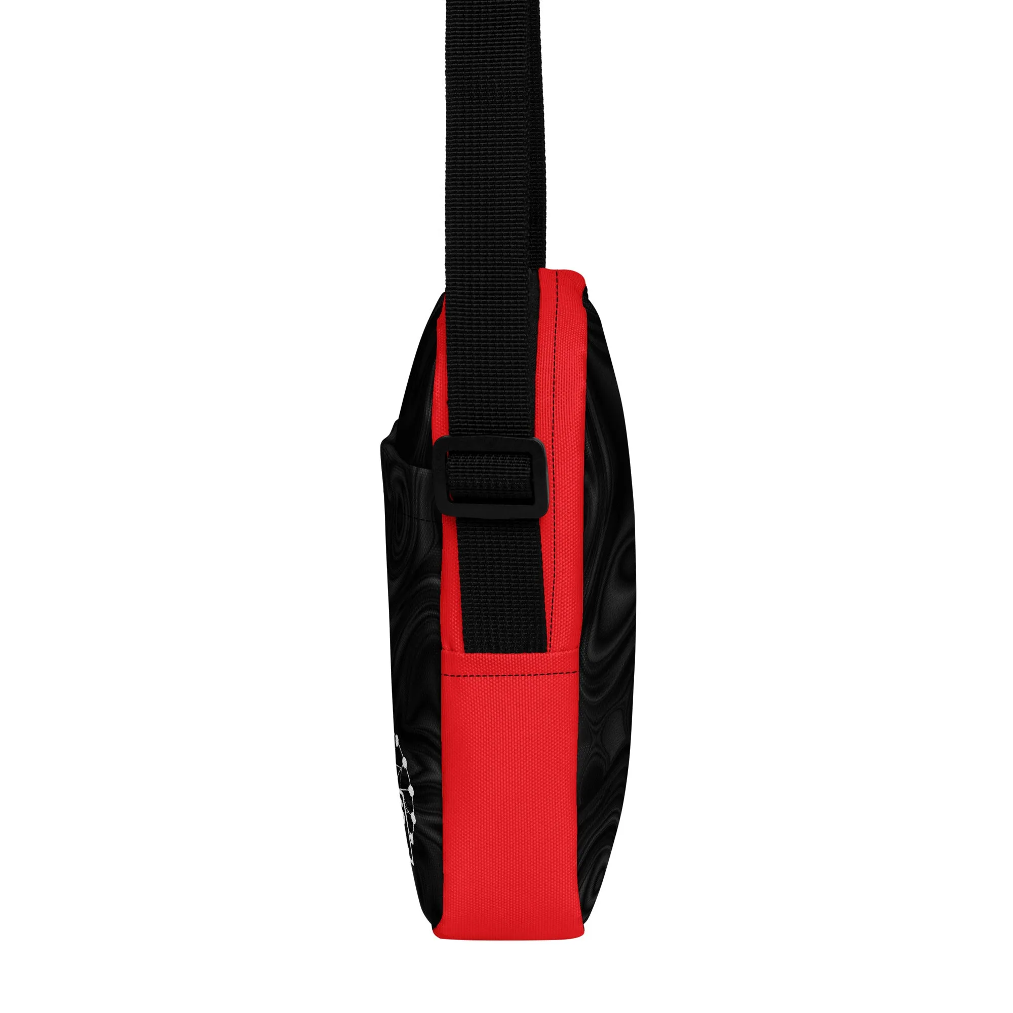 Farris Wheel Street Wear Crossbody Bag (Red)