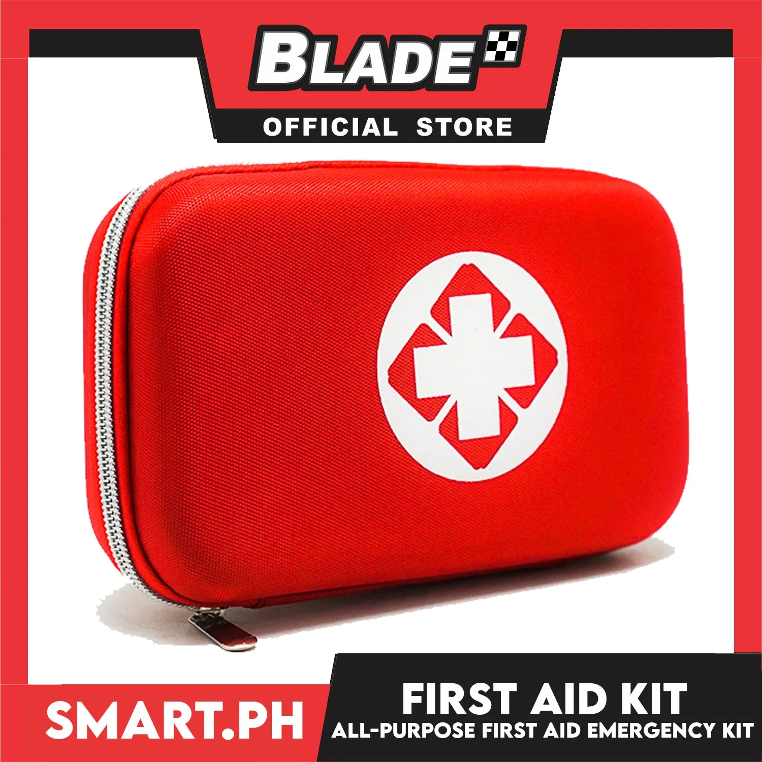 First Aid Kit Compact, Lightweight for Emergencies at Home, Outdoors, Car, Camping, Workplace, Hiking & Survival