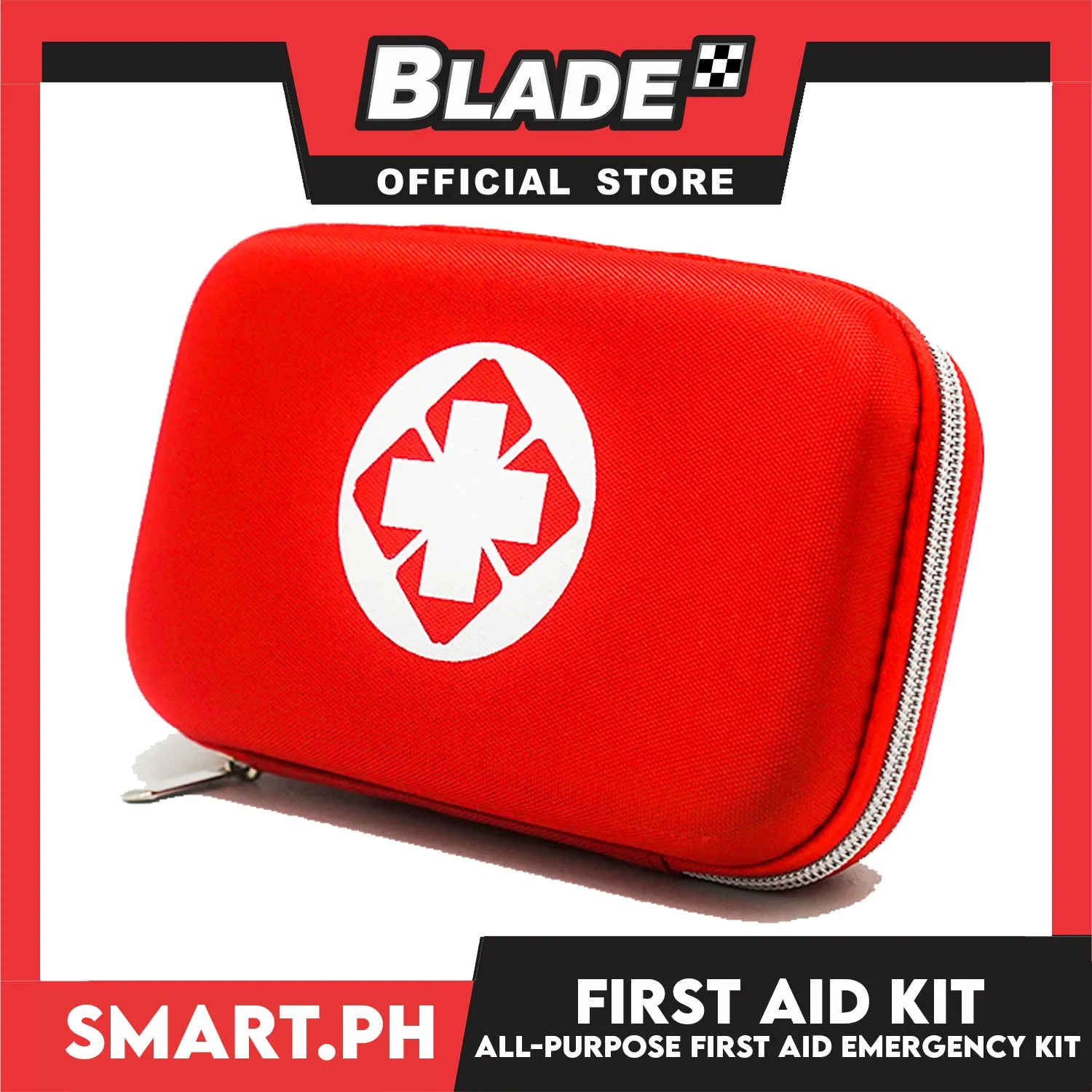 First Aid Kit Compact, Lightweight for Emergencies at Home, Outdoors, Car, Camping, Workplace, Hiking & Survival