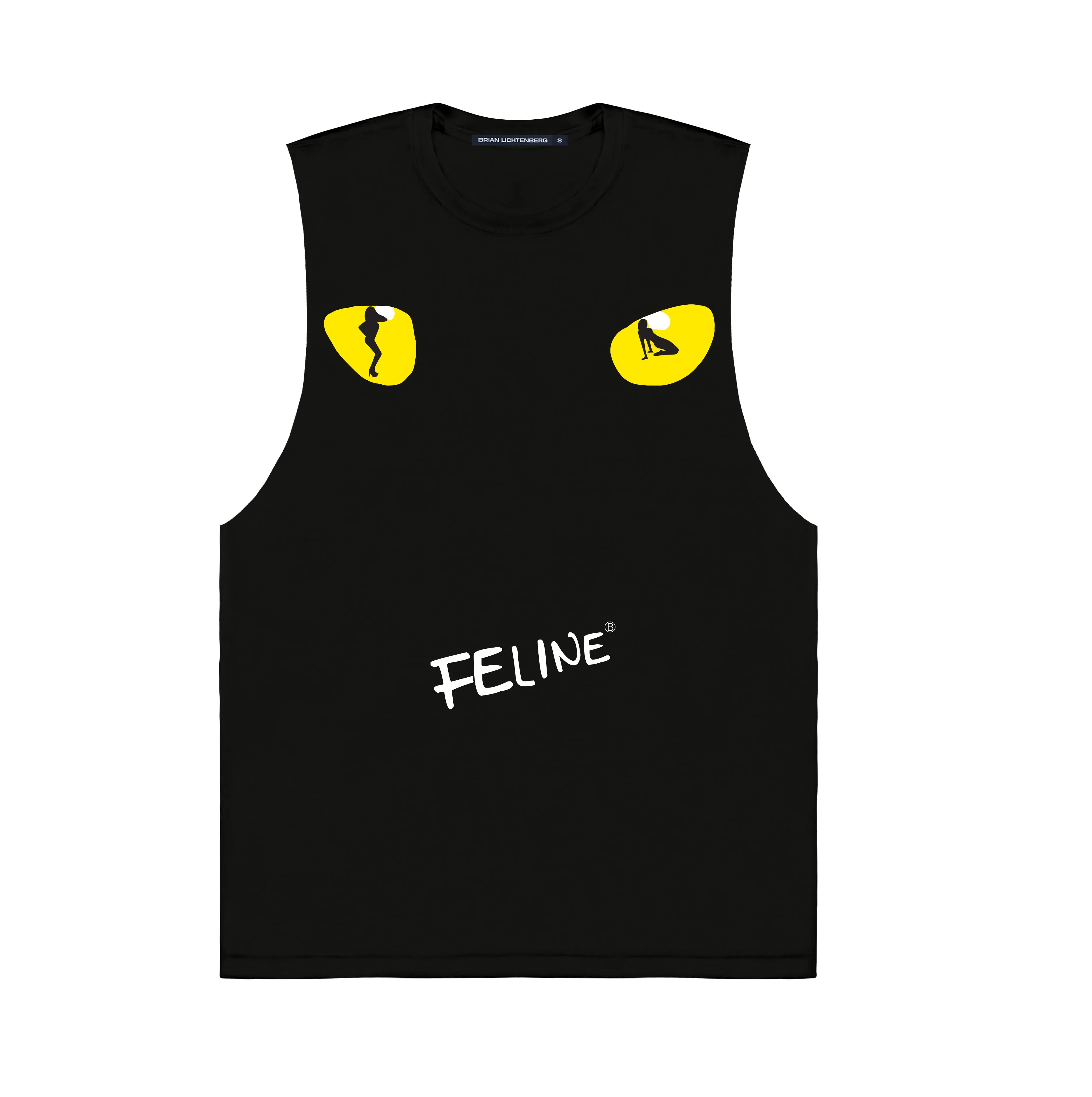 FÉLINE EYES MUSCLE TEE