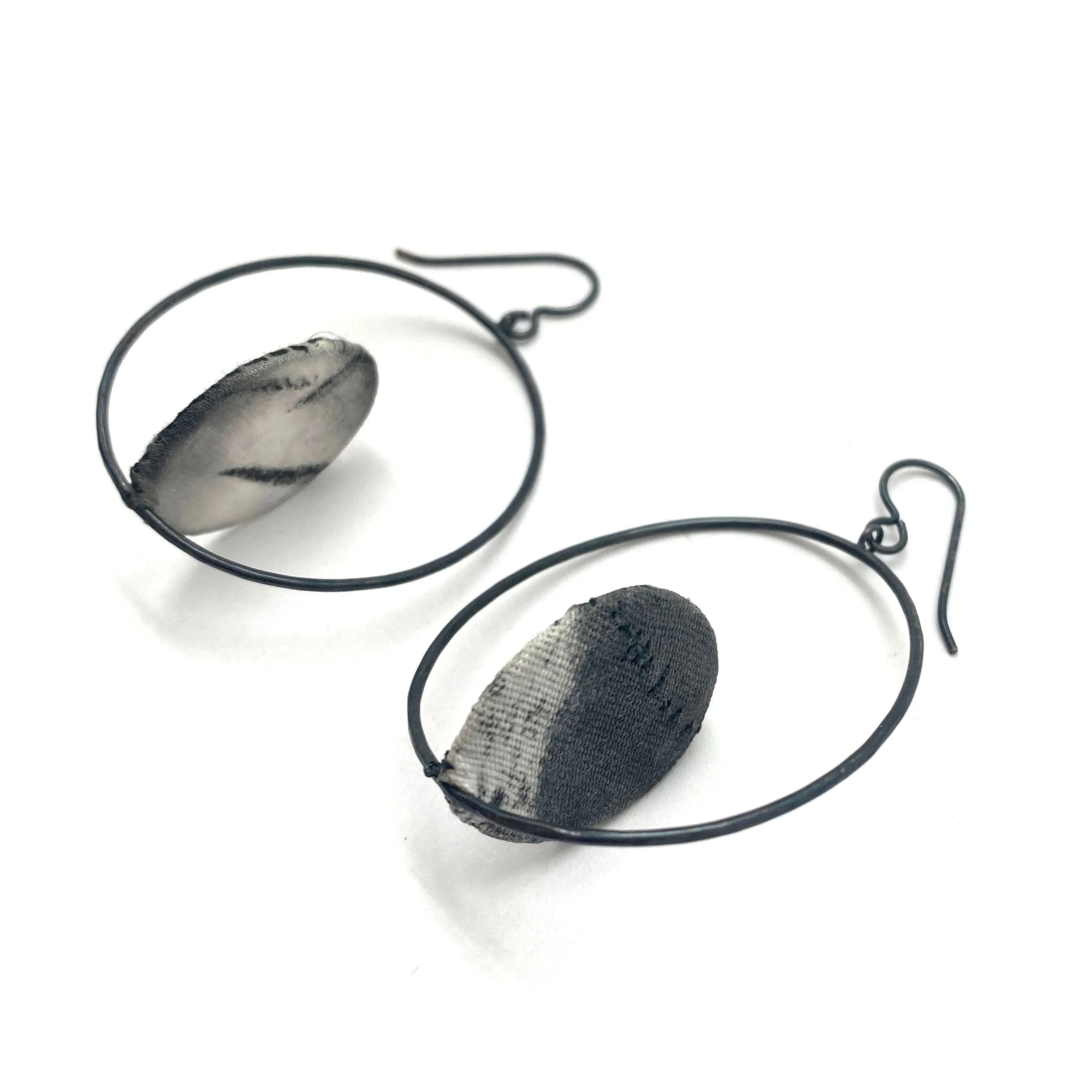 Floating Grey Earrings