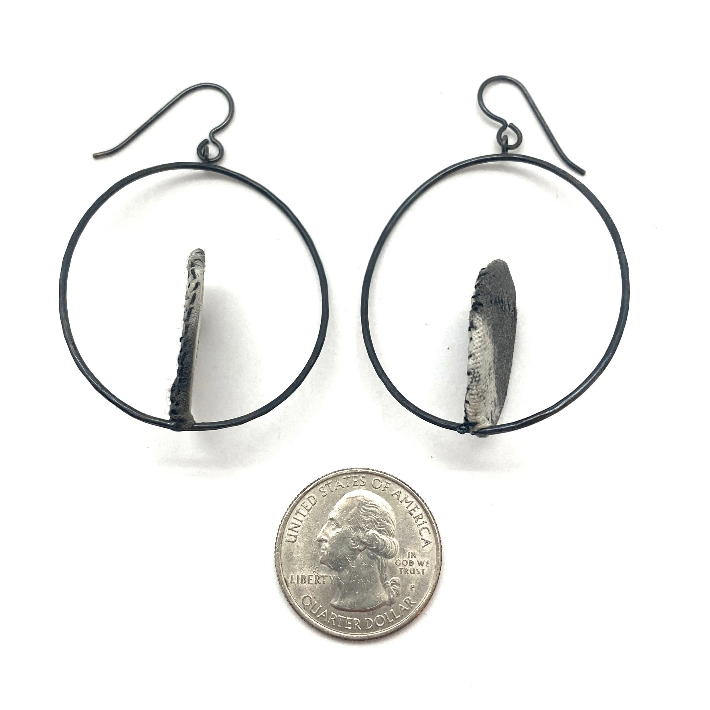 Floating Grey Earrings