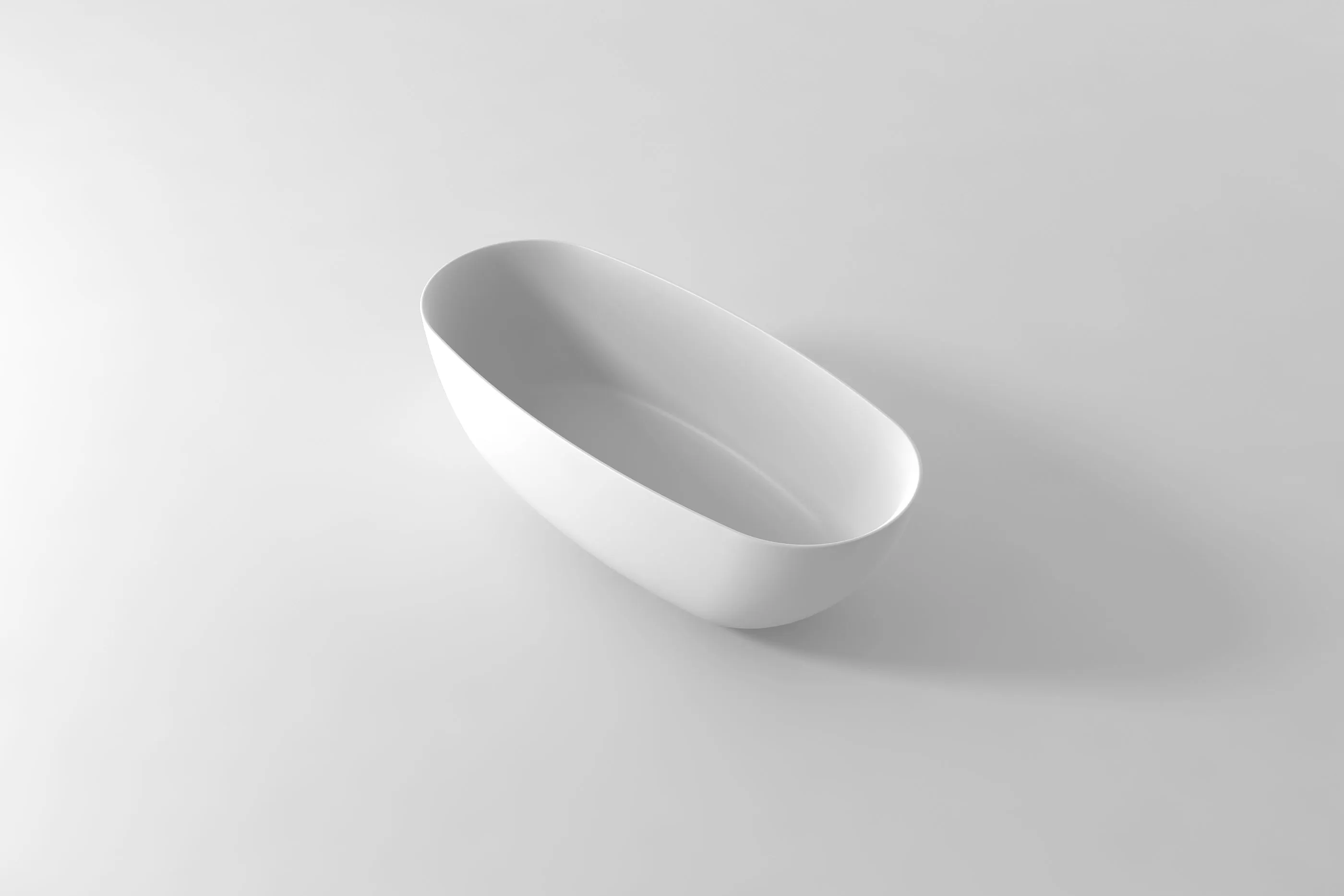 Gia Classic & Comfortable Stone Bath - 1600mm - G65134