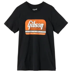 Gibson Guitars And Amplifiers Tee Black Medium