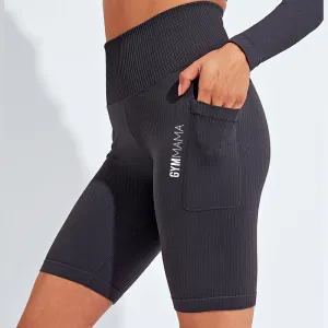Gym Mama Energise Ribbed Training Shorts