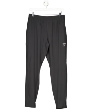 gymshark Black Arrival Woven Joggers UK M